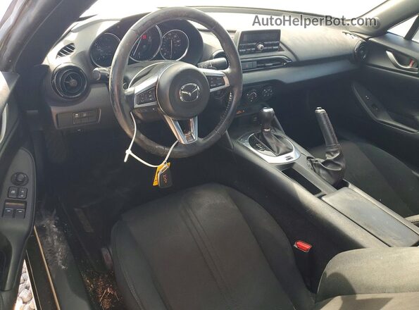 JM1NDAB71G0110575 2016 MAZDA MX-5 Black წინა პანელის ხედი