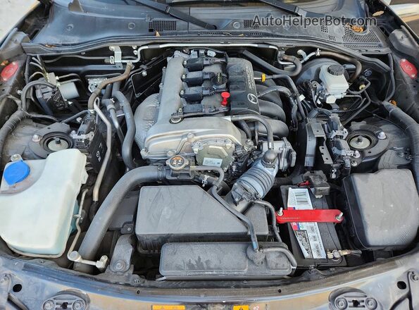 JM1NDAB74K0306969 2019 MAZDA MX-5 Black Սալոնի հետևի տեսք