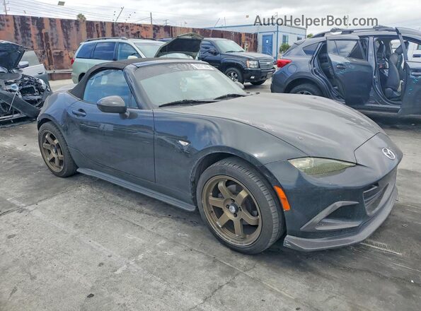 JM1NDAB75G0108375 2016 MAZDA MX-5 Black Przód prawy