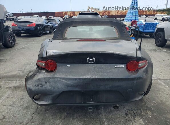 JM1NDAB75G0108375 2016 MAZDA MX-5 Black Widok z tyłu