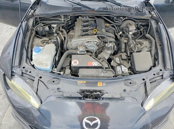 JM1NDAB75G0108375 2016 MAZDA MX-5 Black Widok wnętrza z tyłu