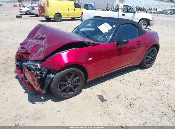 JM1NDAB75R0606997 2024 MAZDA MX-5 MIATA Burgundy Front left