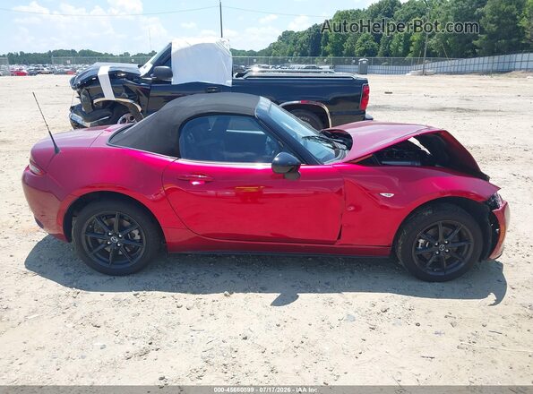 JM1NDAB75R0606997 2024 MAZDA MX-5 MIATA Burgundy Rear interior view