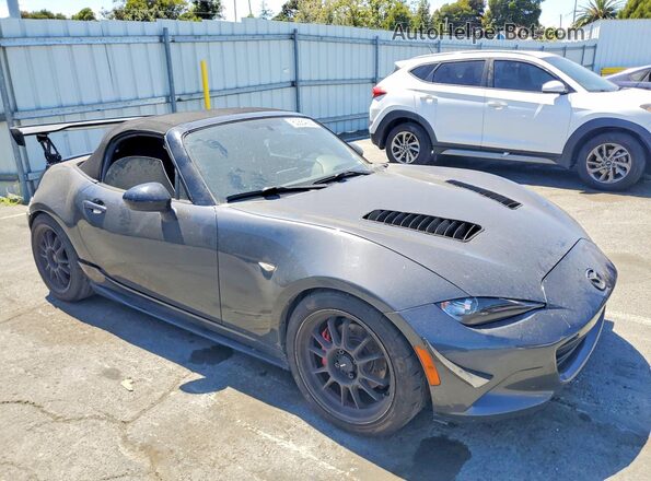 JM1NDAC72G0108428 2016 MAZDA MX-5 Серый Передняя правая четверть