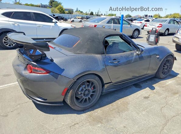 JM1NDAC72G0108428 2016 MAZDA MX-5 Серый Задняя правая четверть