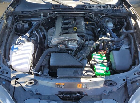 JM1NDAC72G0108428 2016 MAZDA MX-5 Серый Вид задней части салона