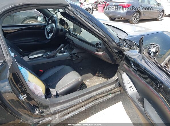 JM1NDAC72K0306466 2019 MAZDA MX-5 MIATA Black Вид салону спереду