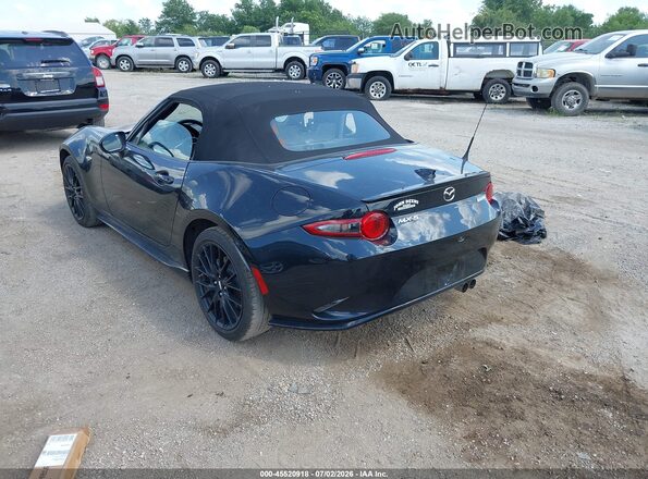 JM1NDAC72K0306466 2019 MAZDA MX-5 MIATA Black Задня ліва чверть