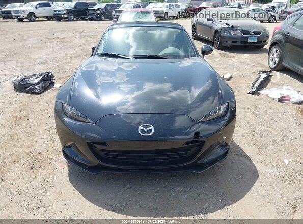JM1NDAC72K0306466 2019 MAZDA MX-5 MIATA Black Вид задньої частини салону