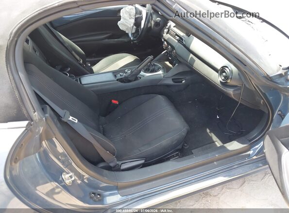 JM1NDAC72M0460923 2021 MAZDA MX-5 MIATA Blue Widok wnętrza z przodu