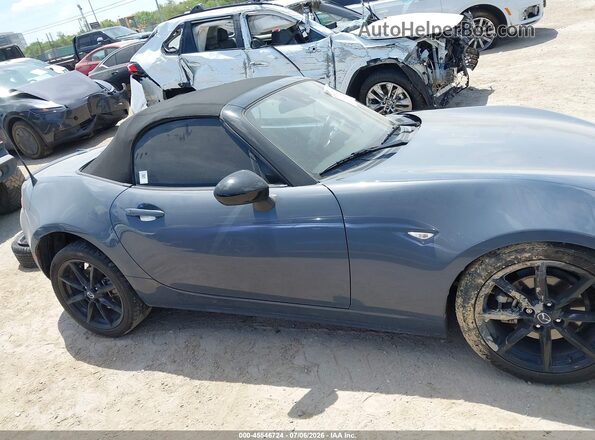 JM1NDAC72M0460923 2021 MAZDA MX-5 MIATA Blue Widok wnętrza z tyłu