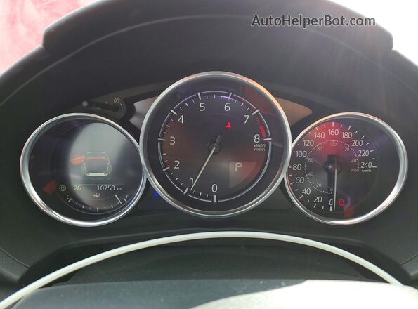 JM1NDAC73S0657337 2025 MAZDA MX-5 Red Widok zestawu wskaźników