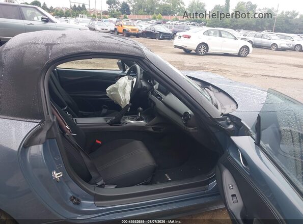 JM1NDAC75N0504477 2022 MAZDA MX-5 MIATA Blue Вид салону спереду
