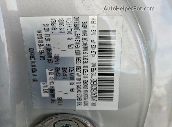 JM1NDAC76G0106603 2016 MAZDA MX-5 Gray Widok naklejki z numerem VIN