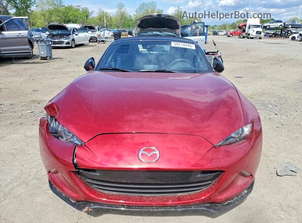 JM1NDAC77N0505582 2022 MAZDA MX-5 Red Դիմացի տեսք