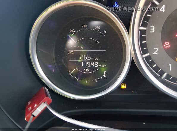 JM1NDAC78G0105923 2016 MAZDA MX-5 MIATA Серый Вид задних сидений