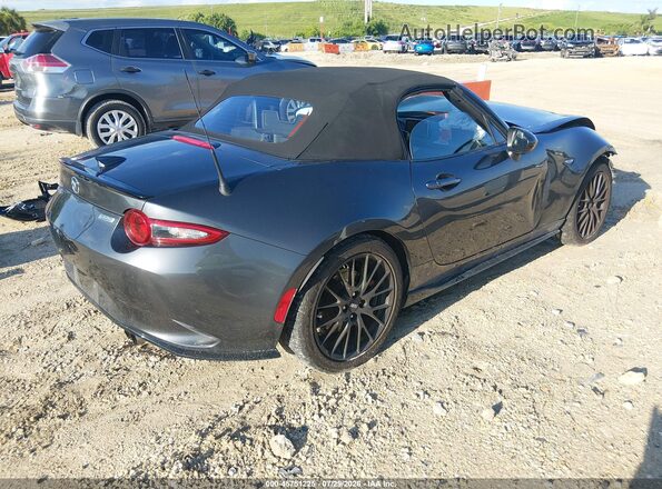 JM1NDAC78G0105923 2016 MAZDA MX-5 MIATA Серый Задняя правая четверть