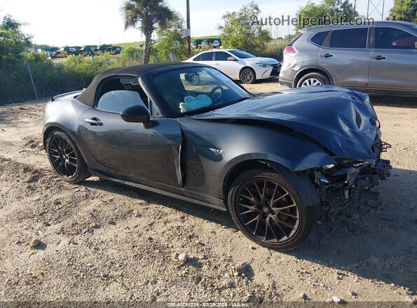 JM1NDAC78G0105923 2016 MAZDA MX-5 MIATA Серый Вид задней части салона