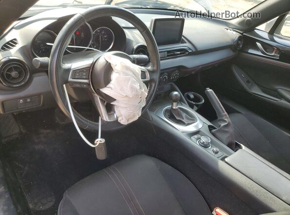 JM1NDAC79G0105221 2016 MAZDA MX-5 Black Առջևի վահանակի տեսք