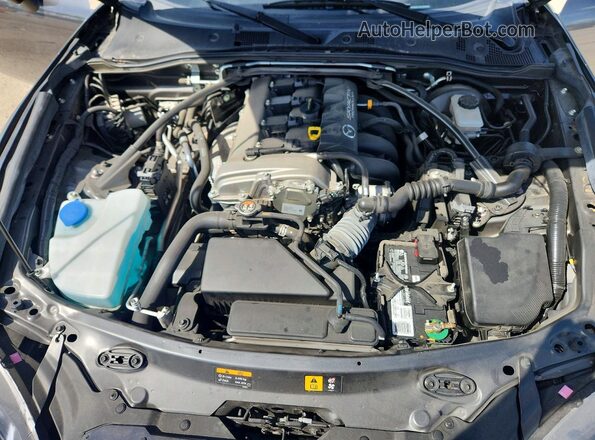 JM1NDAC7XK0305808 2019 MAZDA MX-5 Gray Вид задньої частини салону