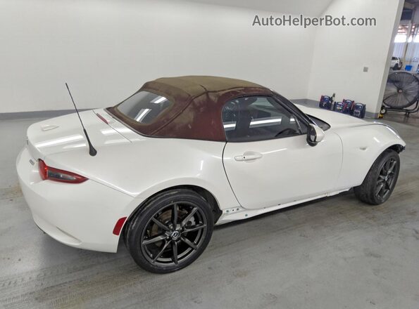 JM1NDAD70J0201857 2018 MAZDA MX-5 White Trasero derecho