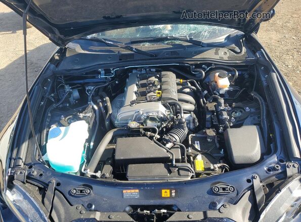 JM1NDAD70S0652093 2025 MAZDA MX-5 Blue Rear interior view