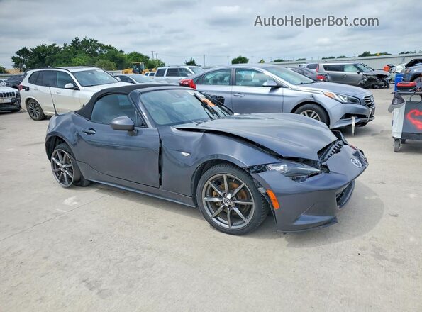 JM1NDAD71H0119940 2017 MAZDA MX-5 Charcoal Առջևի աջ