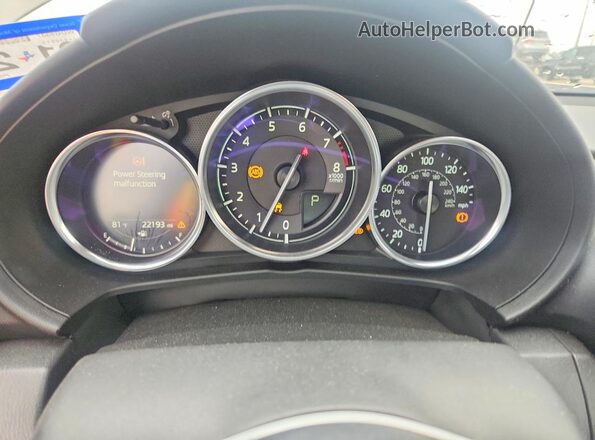 JM1NDAD71P0554472 2023 MAZDA MX-5 Green Вид щитка приладів