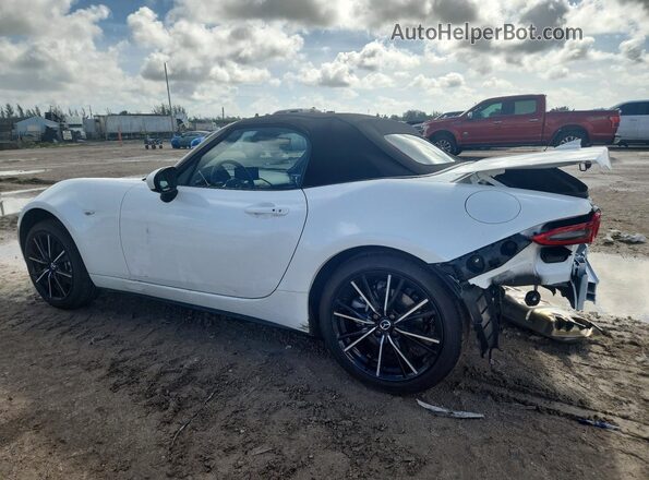 JM1NDAD71T0702663 2026 MAZDA MX-5 White Задня ліва чверть