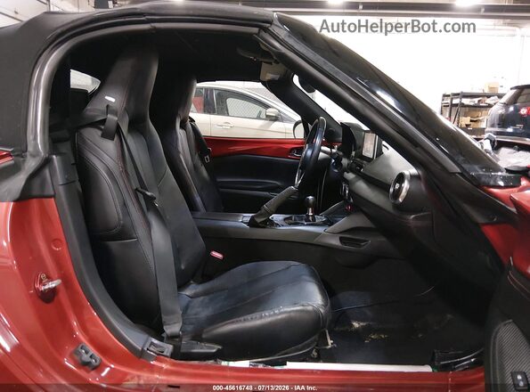 JM1NDAD74G0112317 2016 MAZDA MX-5 MIATA Red წინა სალონის ხედი
