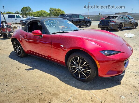 JM1NDAD75S0658813 2025 MAZDA MX-5 Red Przód prawy