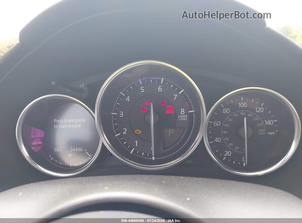 JM1NDAD76M0460793 2021 MAZDA MX-5 MIATA Gray უკანა სავარძლების ხედი