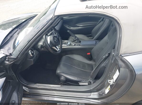 JM1NDAD76M0460793 2021 MAZDA MX-5 MIATA Gray წინა სალონის ხედი