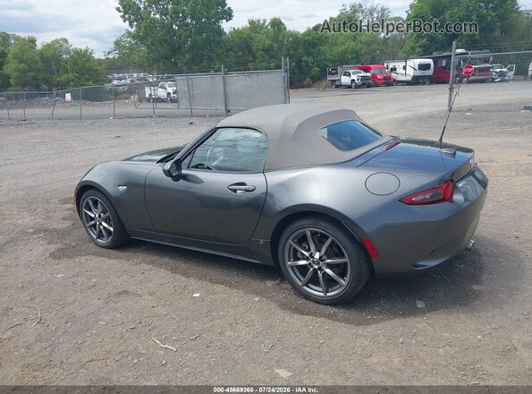 JM1NDAD76M0460793 2021 MAZDA MX-5 MIATA Gray სალონის 360-გრადუსიანი ხედი