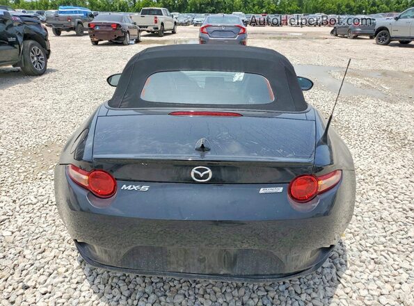 JM1NDAD79J0200139 2018 MAZDA MX-5 Black უკანა სავარძლების ხედი