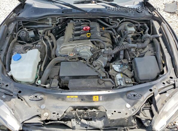 JM1NDAD79J0200139 2018 MAZDA MX-5 Black უკანა სალონის ხედი