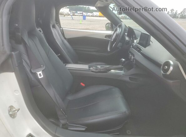 JM1NDAD79J0201145 2018 MAZDA MX-5 White Հետևի նստատեղերի տեսք
