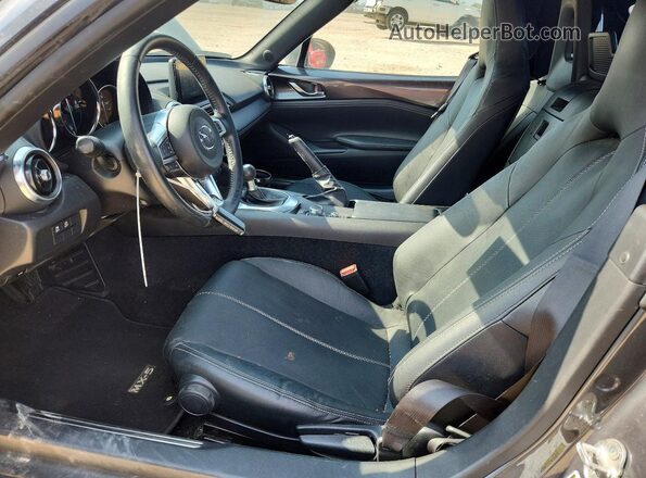 JM1NDAD79N0509289 2022 MAZDA MX-5 Серый Вид салона спереди