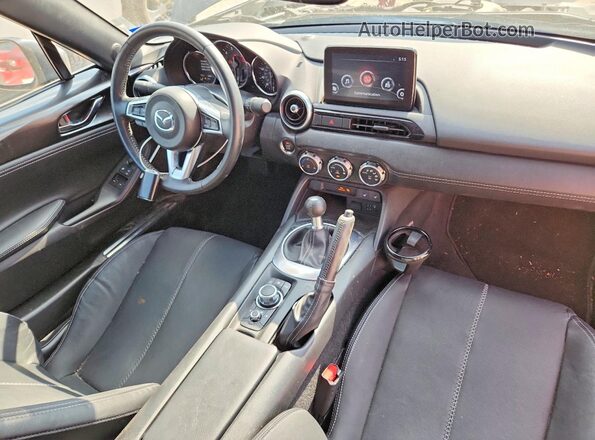 JM1NDAD79N0509289 2022 MAZDA MX-5 Серый Вид панели приборов