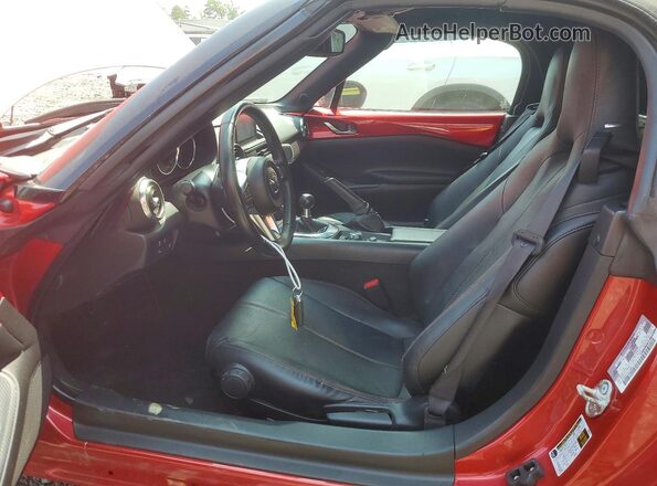 JM1NDAD7XG0112385 2016 MAZDA MX-5 Red Սալոնի դիմացի տեսք