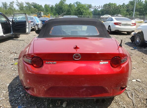 JM1NDAD7XG0112385 2016 MAZDA MX-5 Red Հետևի տեսք