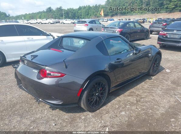 JM1NDAL74H0106200 2017 MAZDA MX-5 MIATA RF Gray Tył prawy