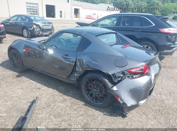JM1NDAL74H0106200 2017 MAZDA MX-5 MIATA RF Gray Tył lewy
