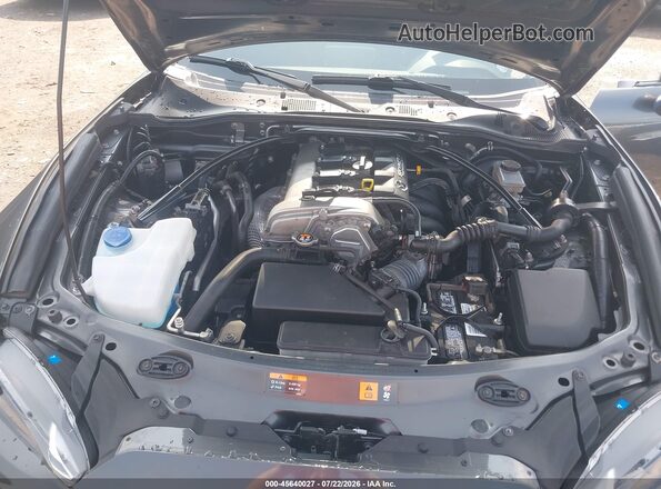 JM1NDAL74H0106200 2017 MAZDA MX-5 MIATA RF Gray Widok z tyłu