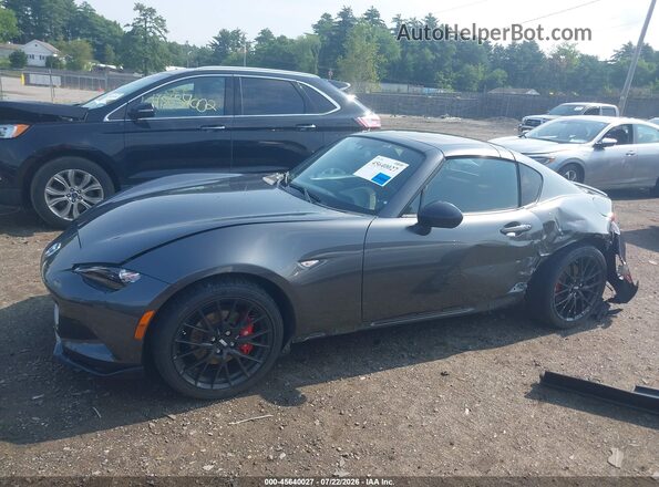 JM1NDAL74H0106200 2017 MAZDA MX-5 MIATA RF Gray 