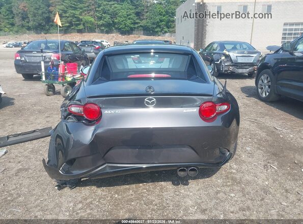 JM1NDAL74H0106200 2017 MAZDA MX-5 MIATA RF Gray 