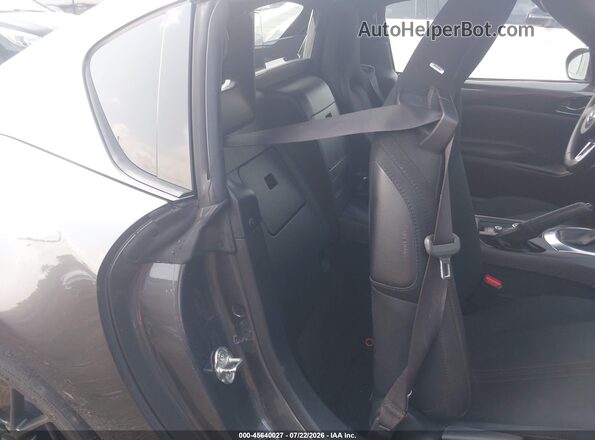 JM1NDAL74H0106200 2017 MAZDA MX-5 MIATA RF Gray Widok naklejki z numerem VIN