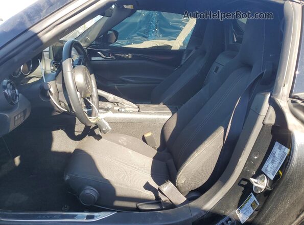 JM1NDAL74M0450524 2021 MAZDA MX-5 Black Вид салону спереду