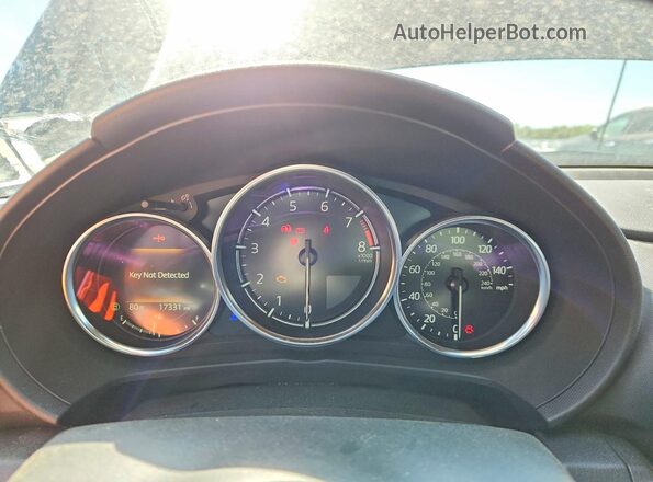 JM1NDAL78R0605874 2024 MAZDA MX-5 Синий Вид щитка приборов