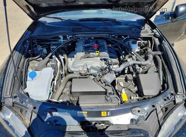 JM1NDAL78R0605874 2024 MAZDA MX-5 Синий Вид задней части салона